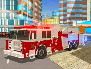fire truck games|Fire City Truck Rescue Driving Simulator . BrightestGames.com.
